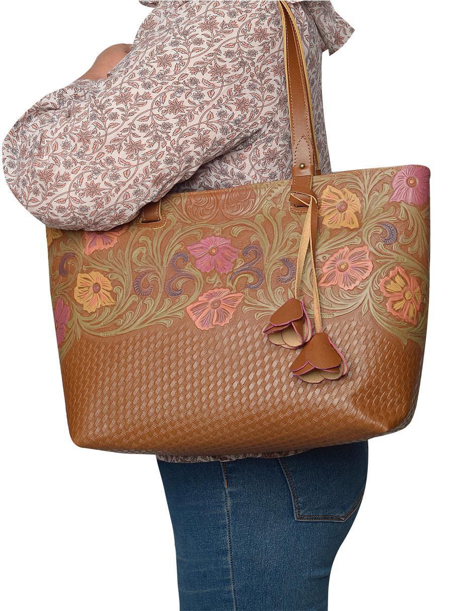 Bolsa tote de piel para mujer 2
