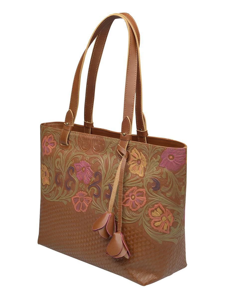 Bolsa tote de piel para mujer 4
