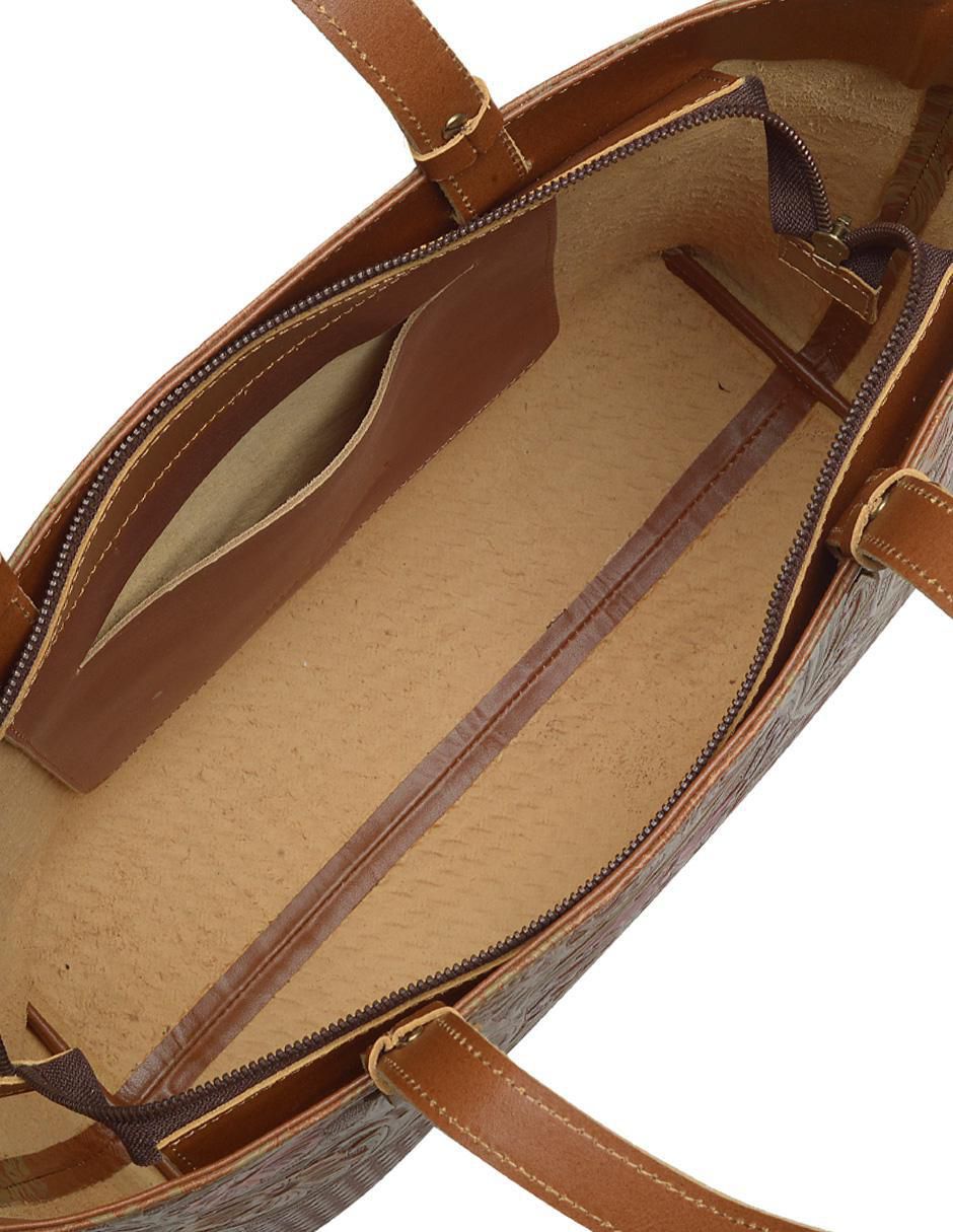 Bolsa tote de piel para mujer 6