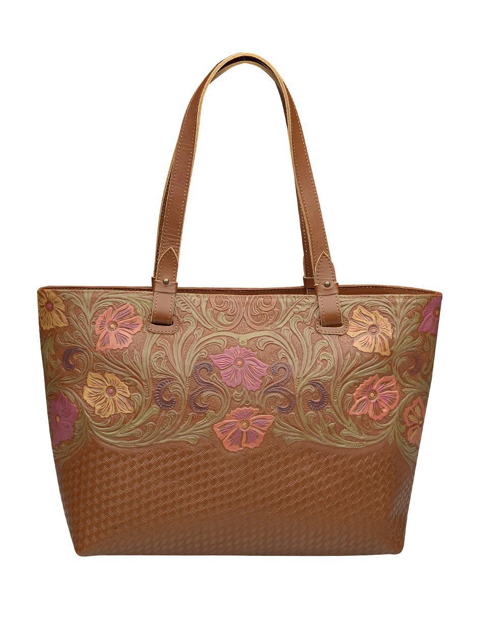 Bolsa tote de piel para mujer 7