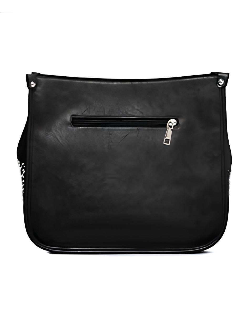 Bolsa crossbody de cuero unisex 2