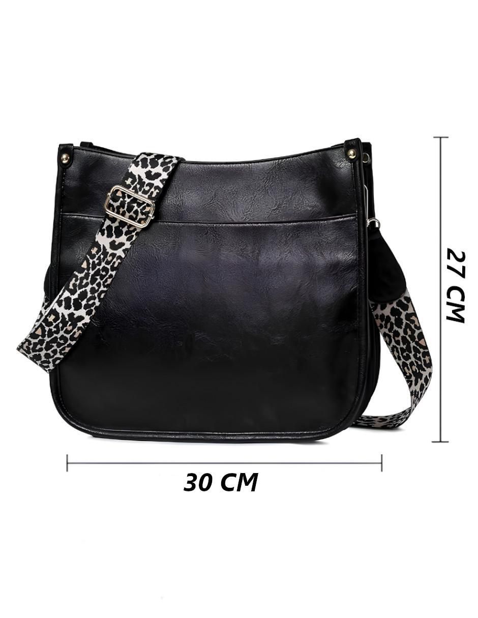 Bolsa crossbody de cuero unisex 4