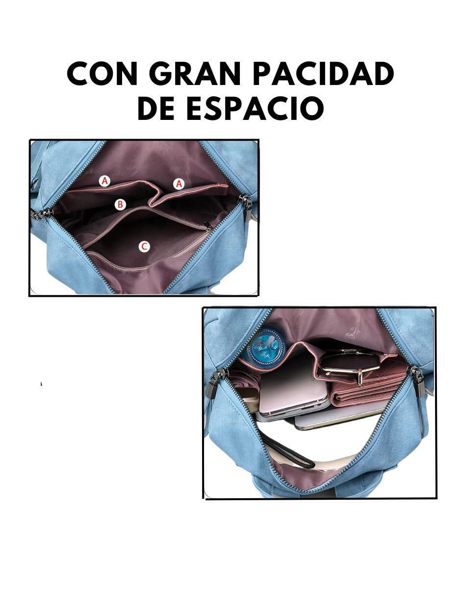 Backpack de cuero para mujer 6