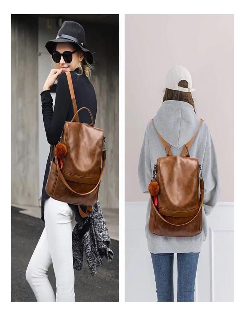 Mochila casual impermeable unisex 3