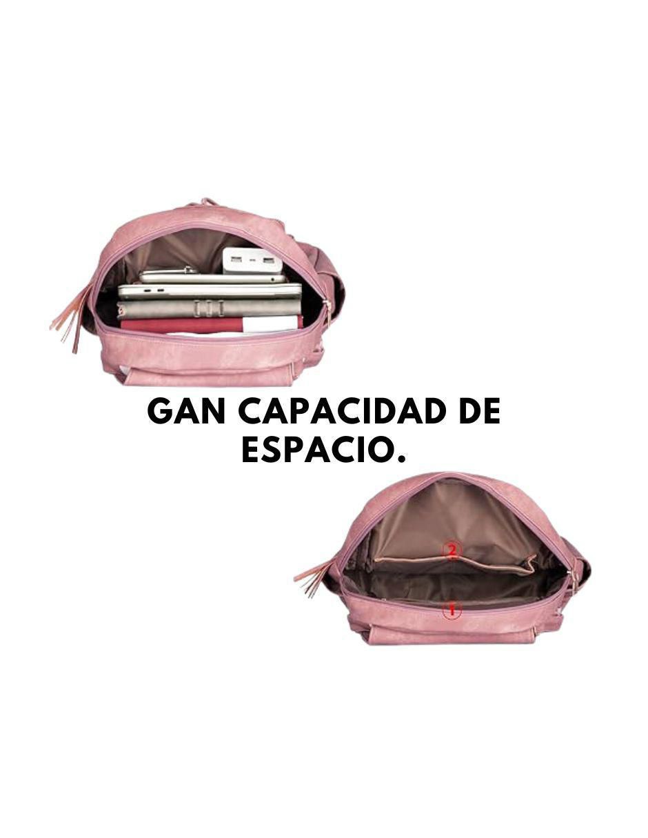 Backpack de cuero para mujer 4