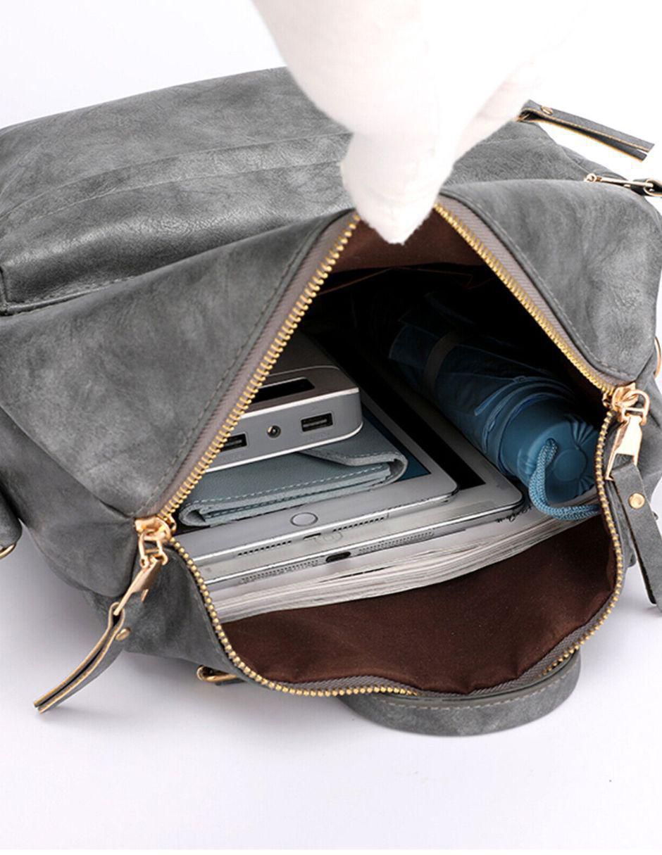 Backpack de cuero para mujer 5