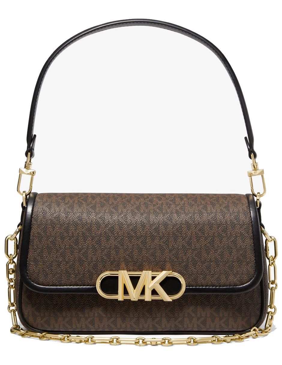 Bolsa flap Parker Medium de cuero para mujer 1