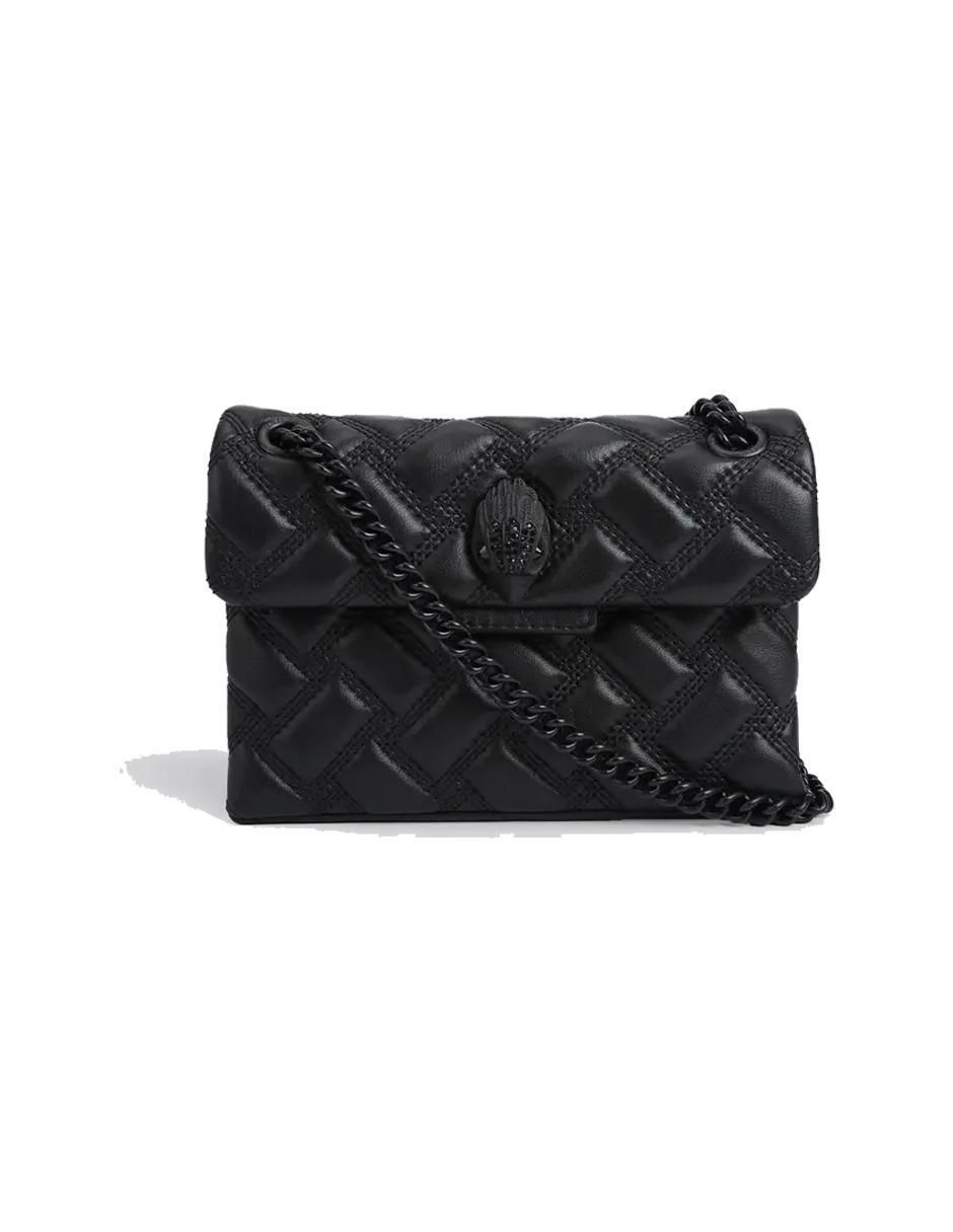 Bolsa flap de cuero para mujer 1