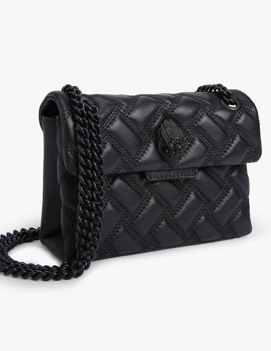 Bolsa flap de cuero para mujer 3