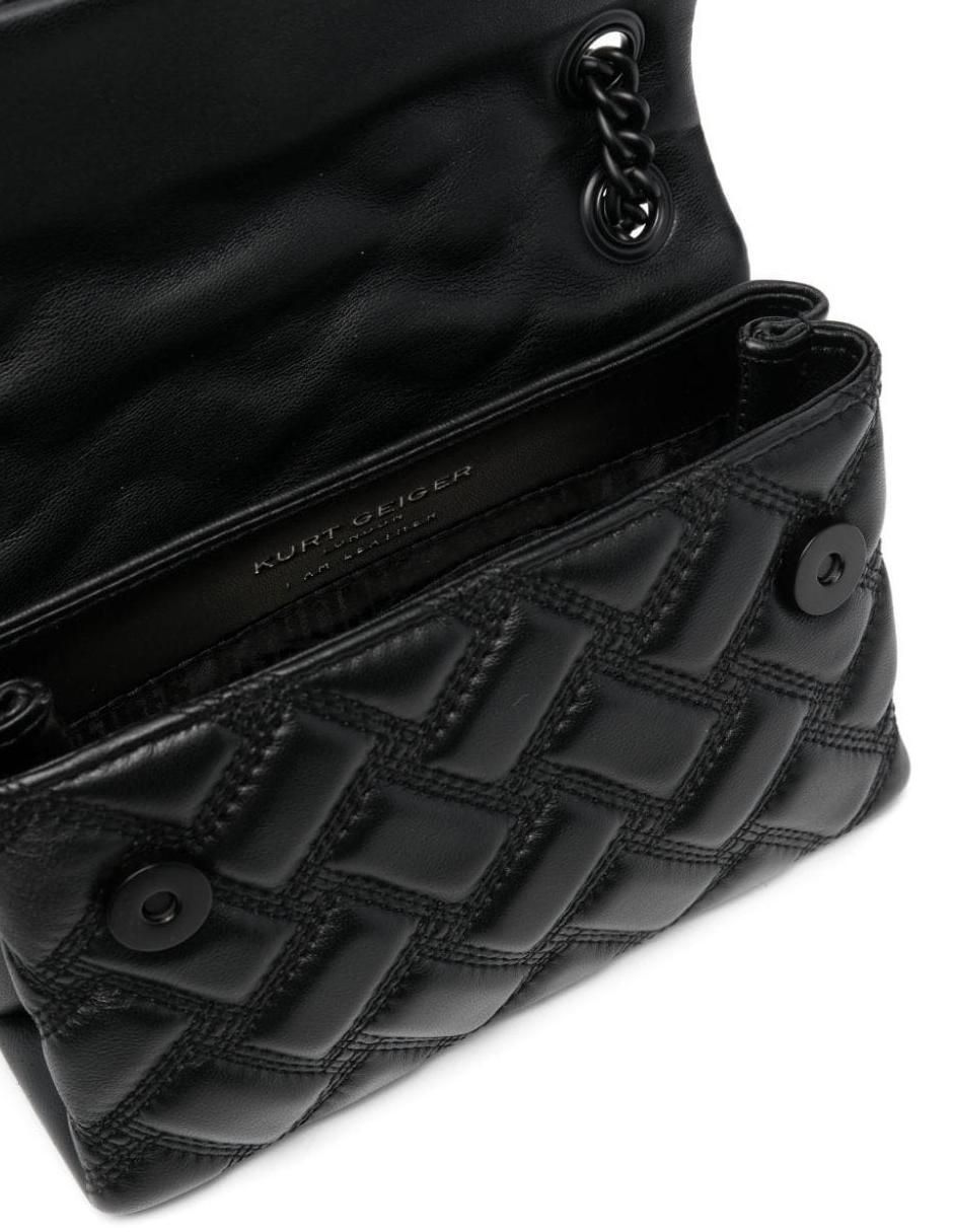 Bolsa flap de cuero para mujer 6