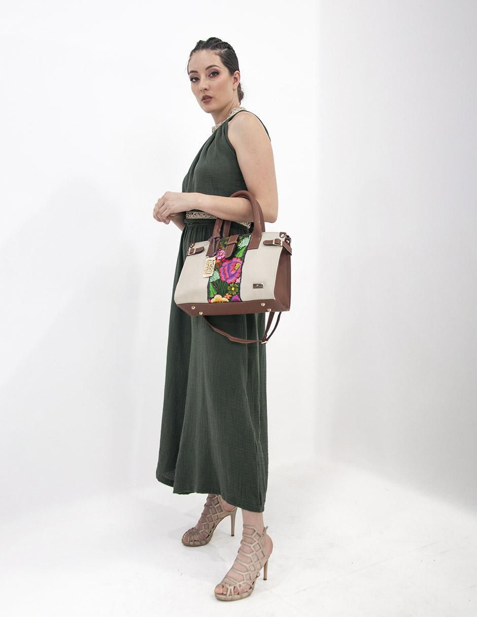 "bolsa" satchel angelozano samantha telar zinacantán sin licencia "de" piel "para" (si aplica) mujer