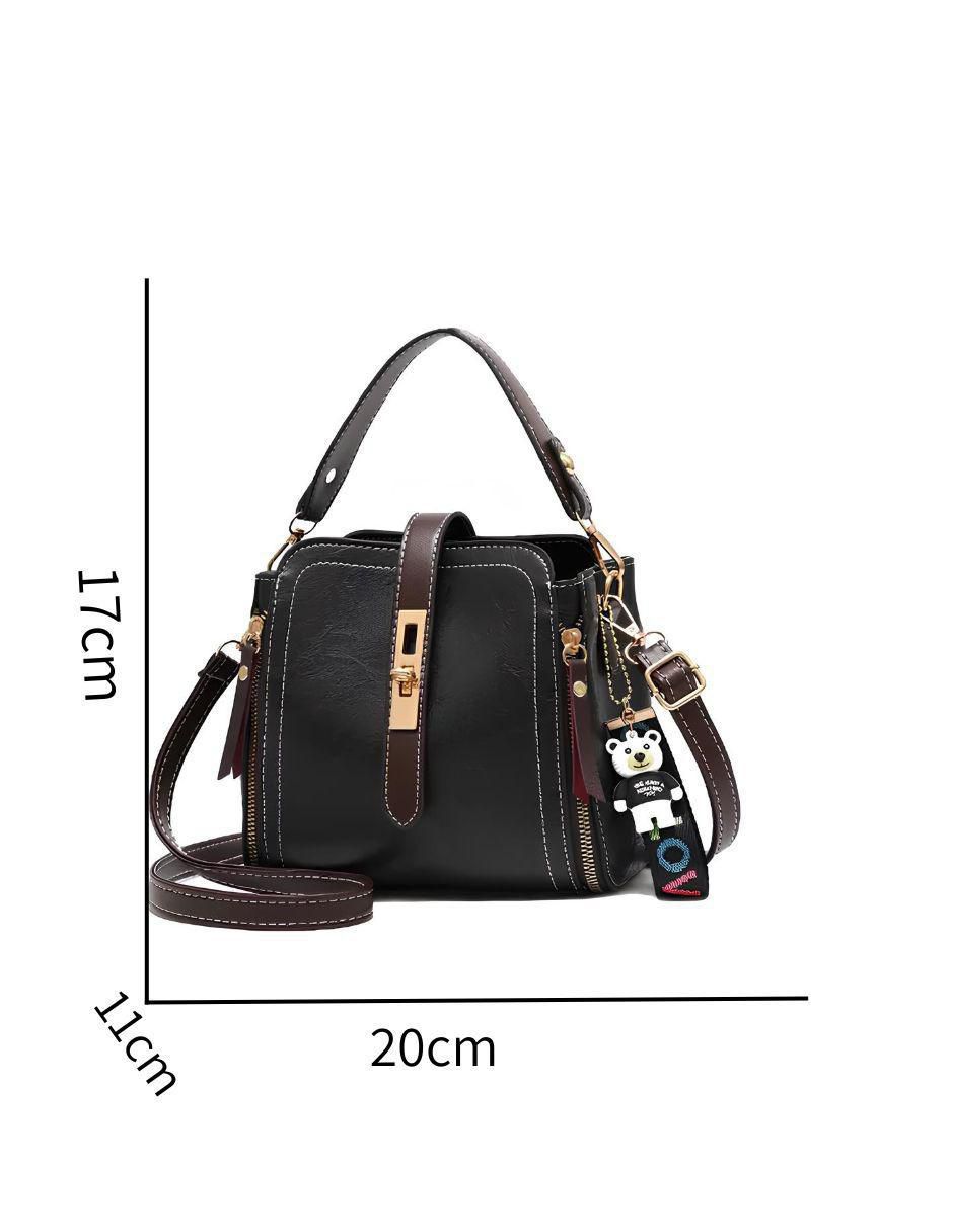 Bolsa crossbody Fashion And Style de cuero para mujer 6