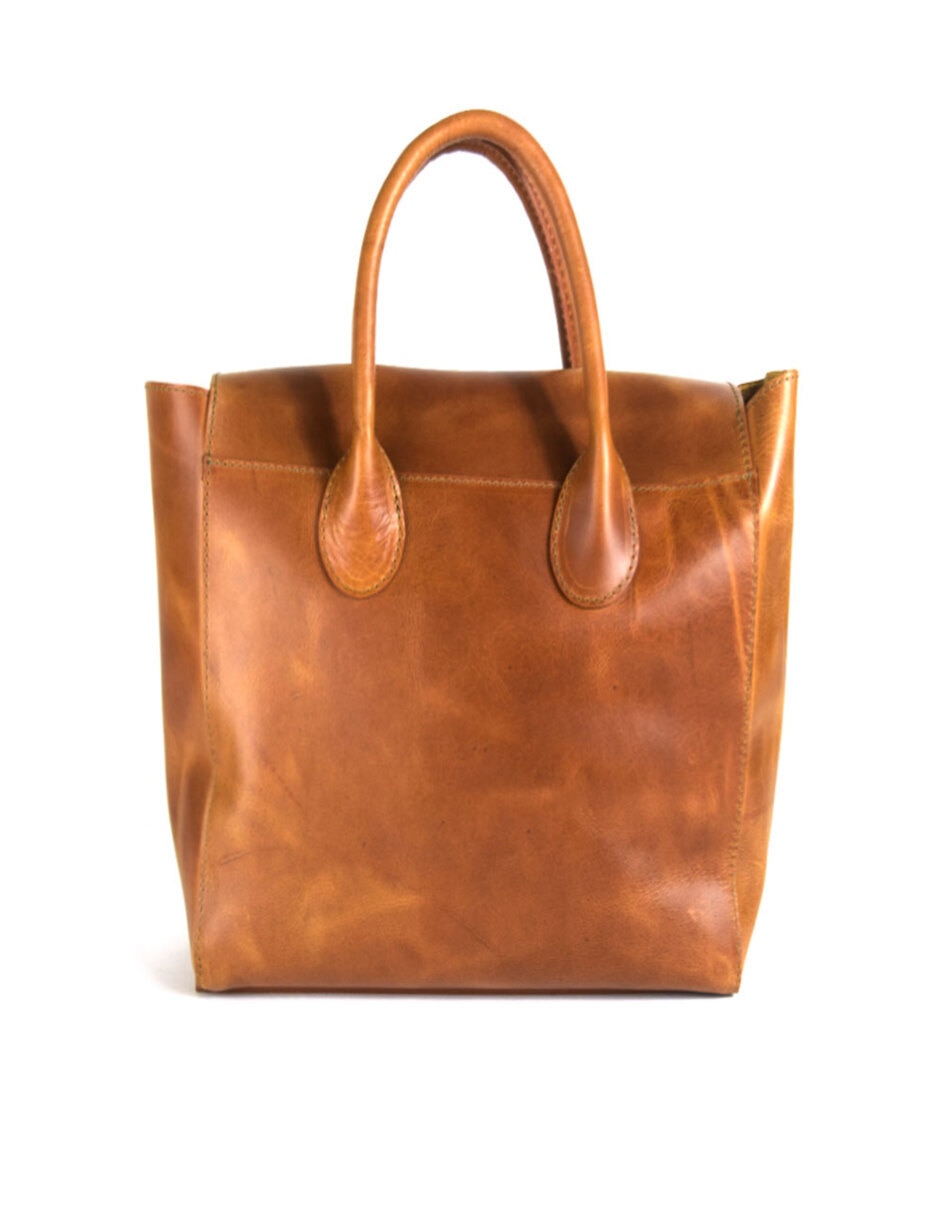 Bolsa flap México de piel para mujer 6