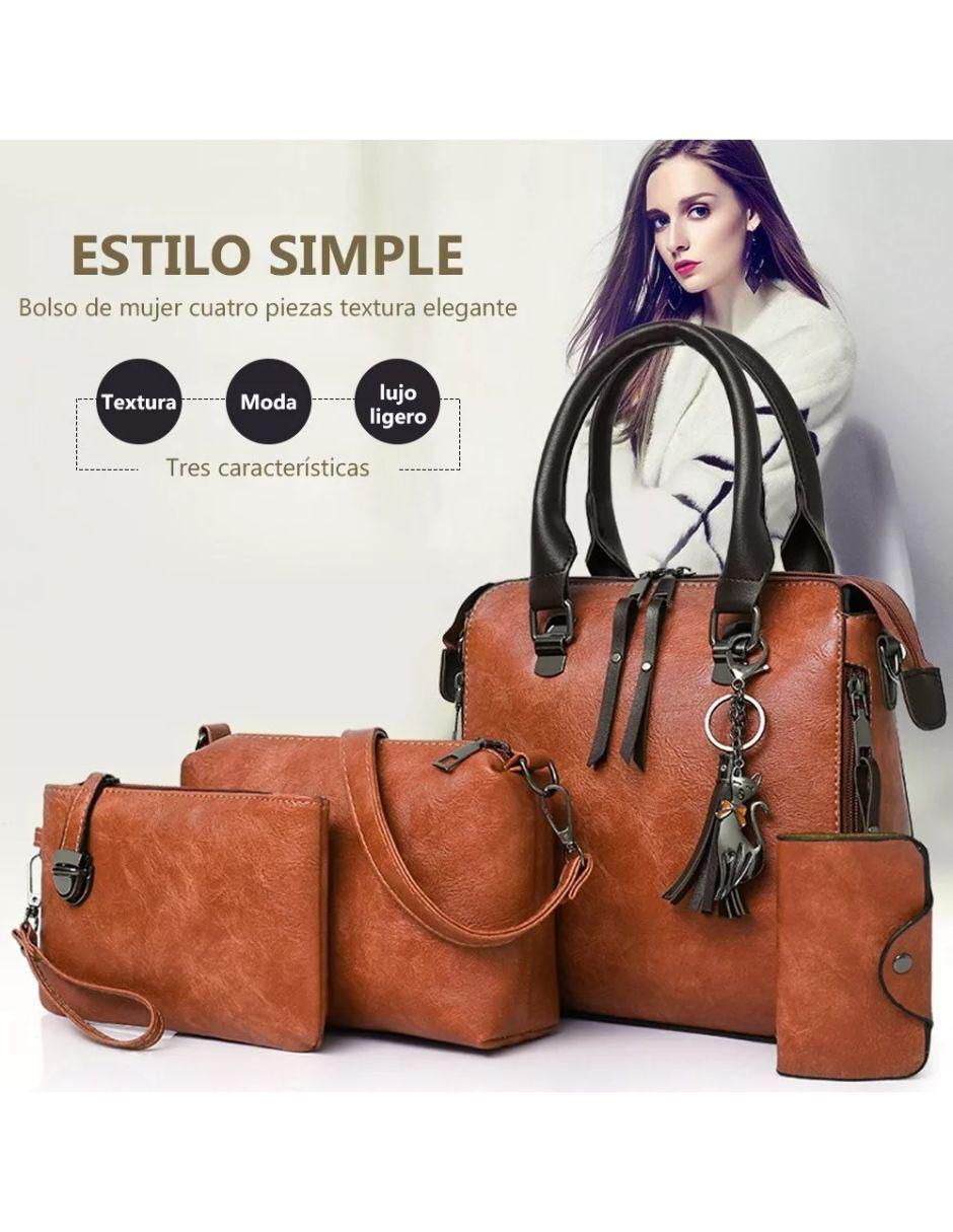 Bolsa tote de cuero para mujer 2