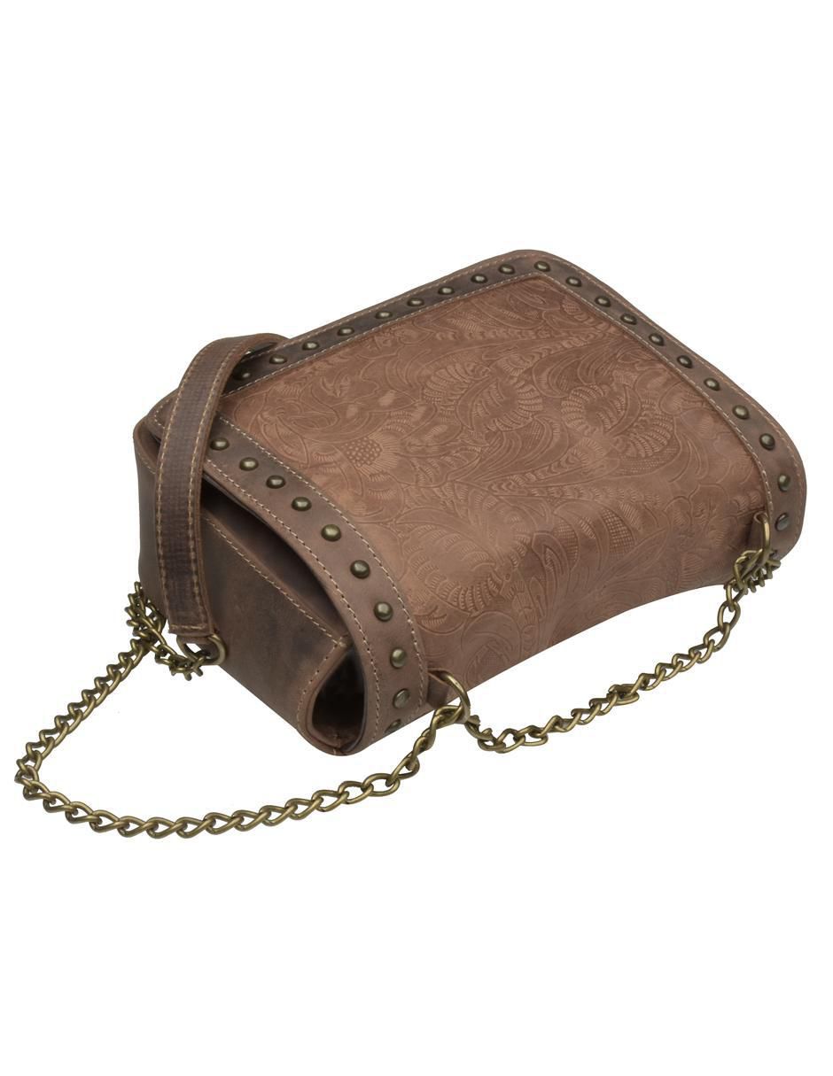 Bolsa crossbody Bolsa De Piel de cuero para mujer