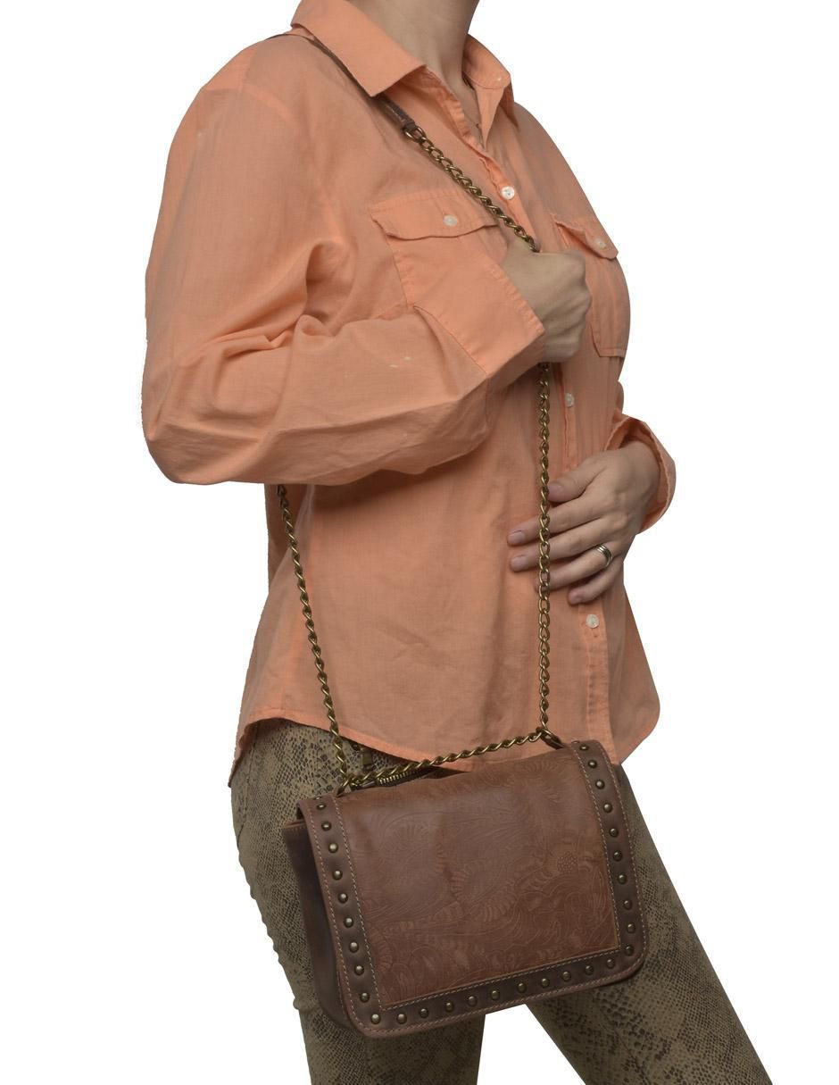 Bolsa crossbody Bolsa De Piel de cuero para mujer 4