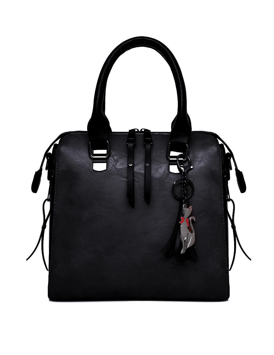 Bolsa shoulder India Trivu de cuero para mujer 4