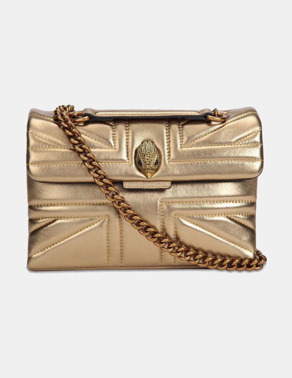 Bolsa crossbody de cuero para mujer