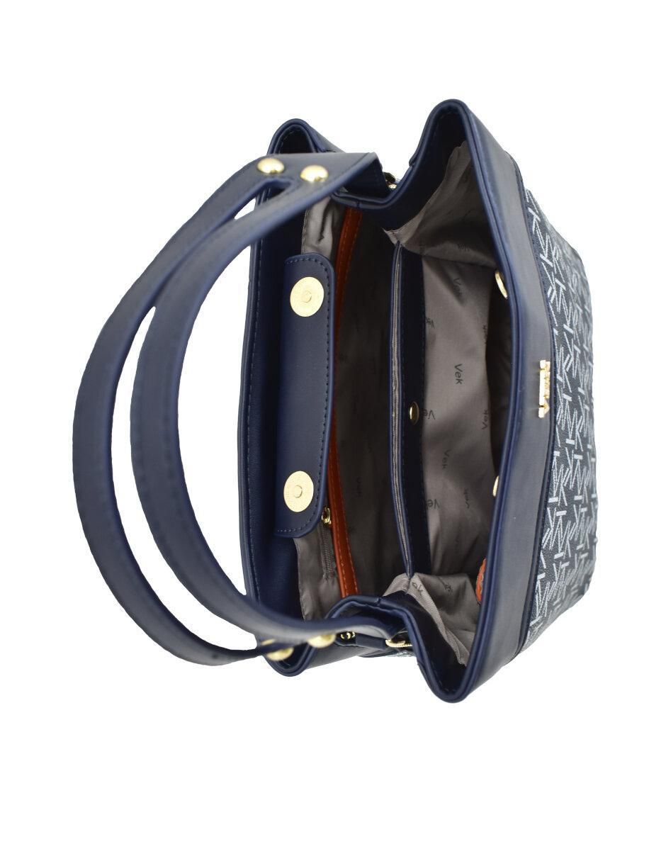"bolsa" satchel vek linea 30 sin temática "de" poliuretano "para" (si aplica) mujer