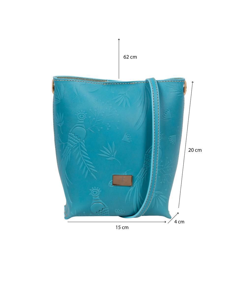 Bolsa coach azul cielo online