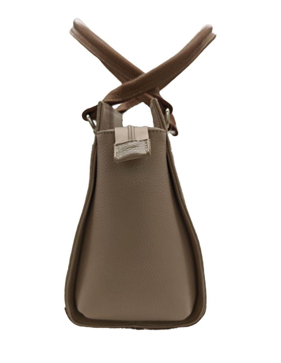 Bolsa tote Fana Piel de piel para mujer 4