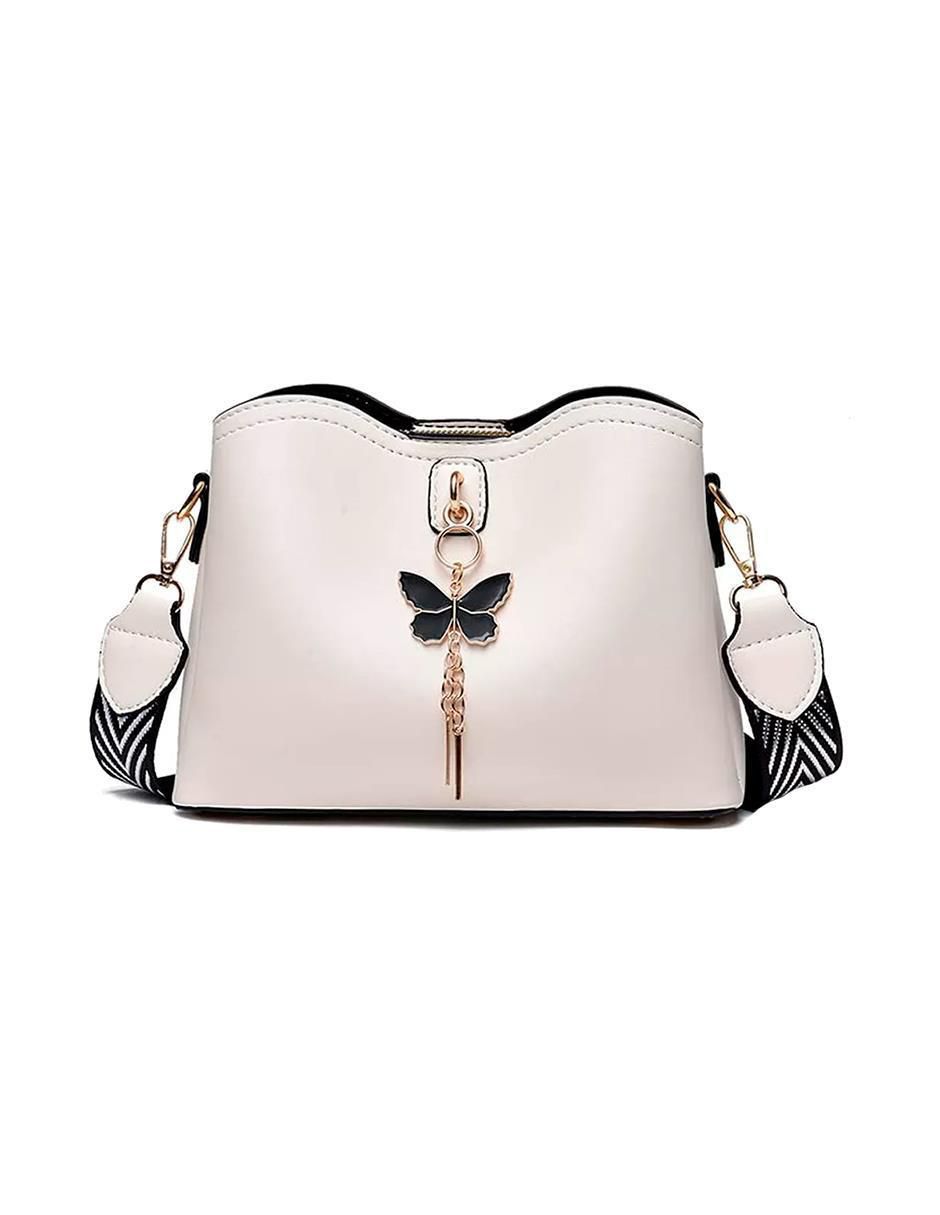 Bolsa crossbody Bolsa Con Broche De Mariposa para mujer
