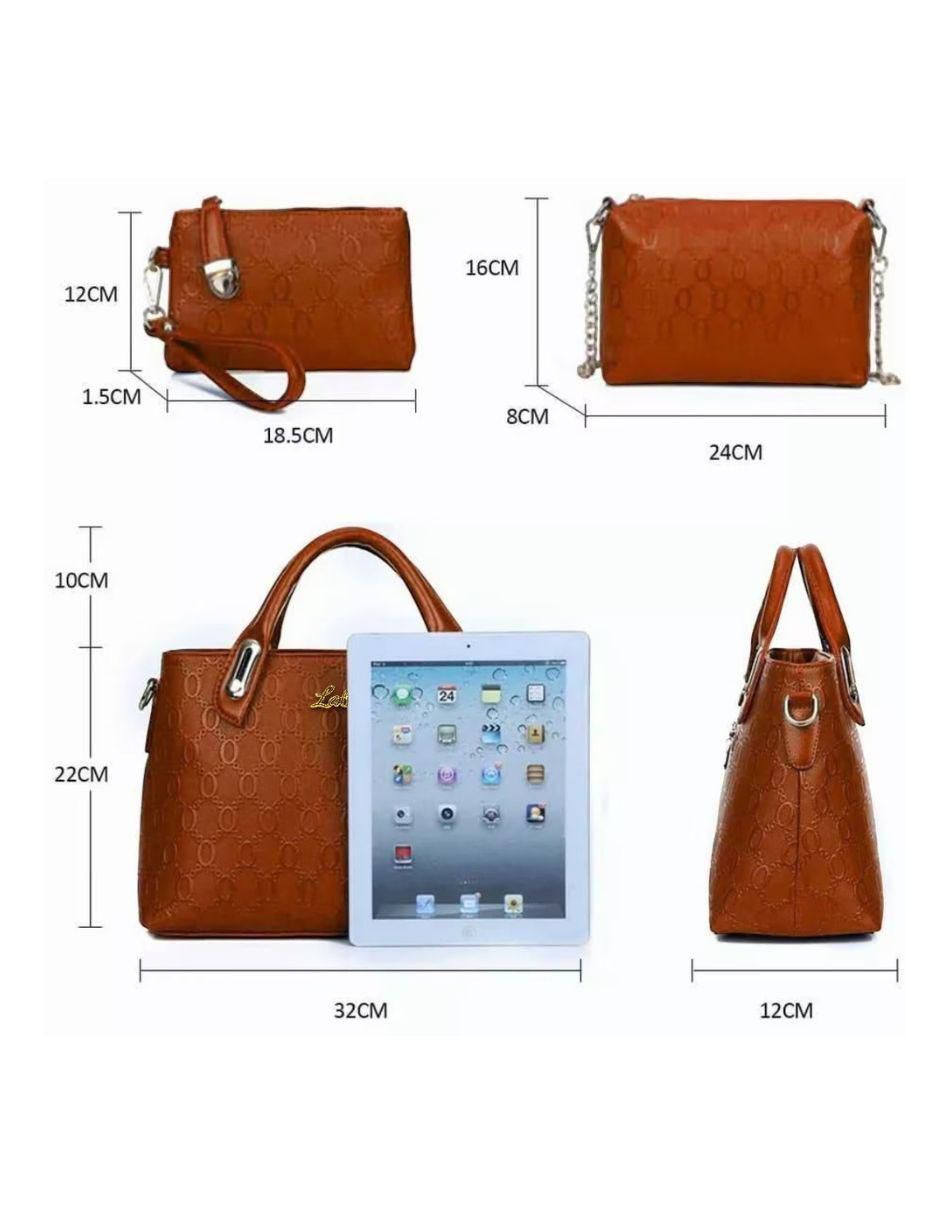Bolsa crossbody de cuero para mujer 5