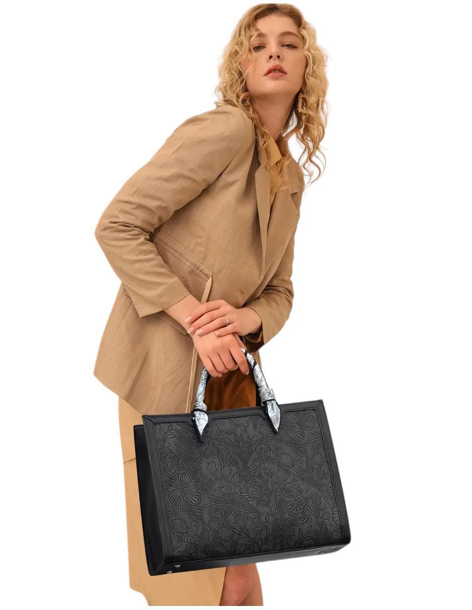 Bolsa tote Universal de cuero para mujer 9