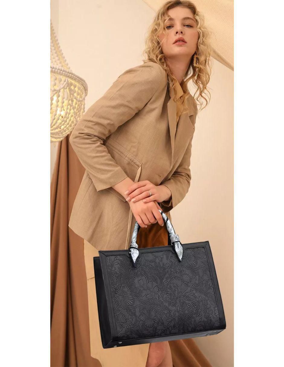 Bolsa tote Universal de cuero para mujer 6