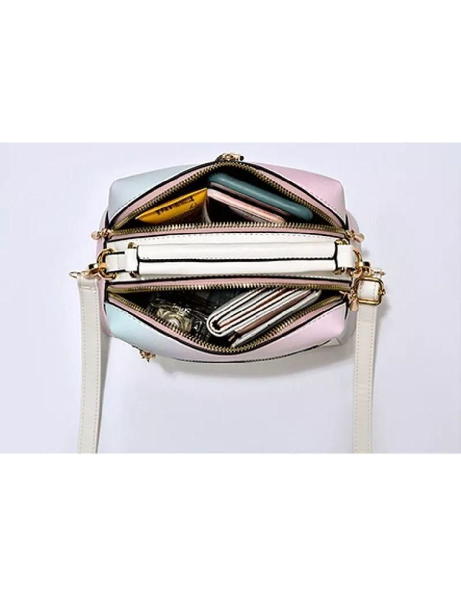 Bolsa crossbody Universal de cuero para mujer 2
