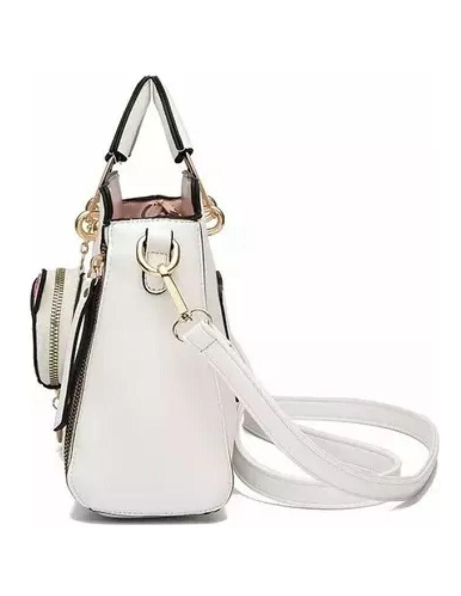 Bolsa crossbody Universal de cuero para mujer 4