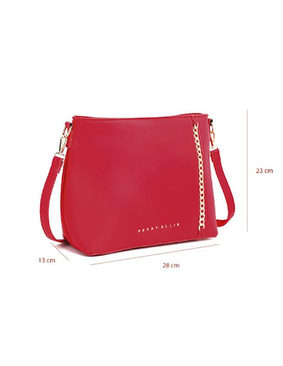 "bolsa" crossbody perry ellis cielo sin temática "de" poliuretano "para" (si aplica) mujer