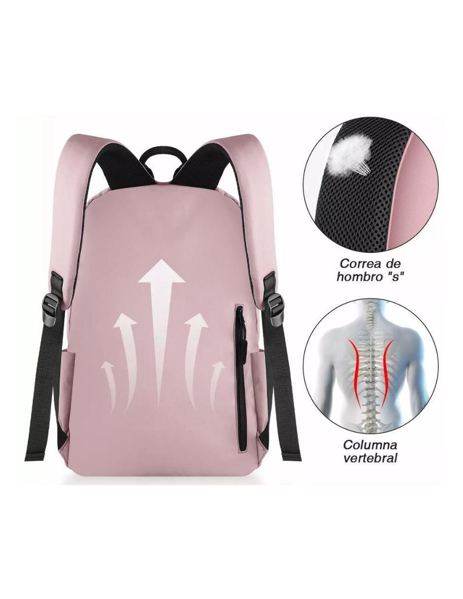 Backpack con portalaptop impermeable unisex 2