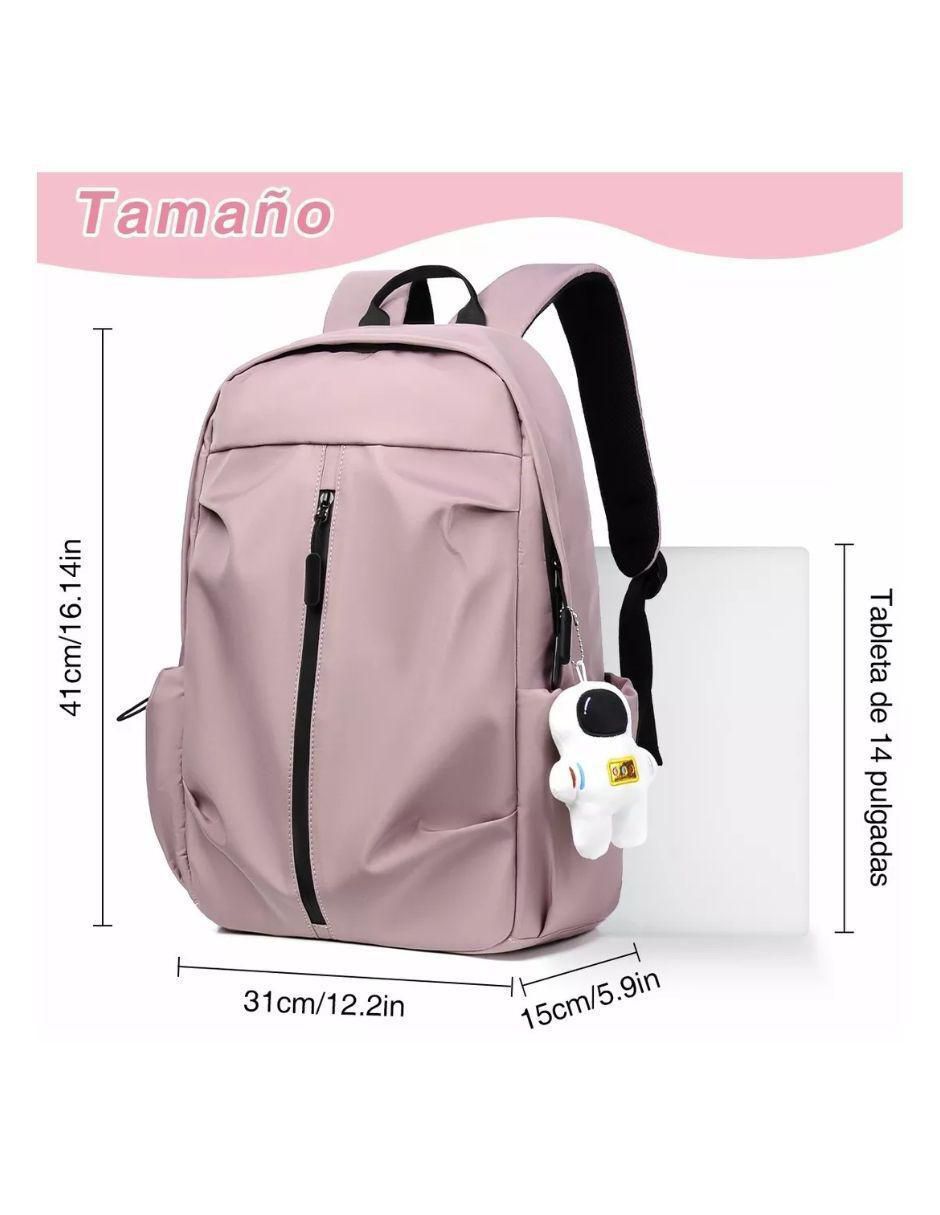 Backpack con portalaptop impermeable unisex 4