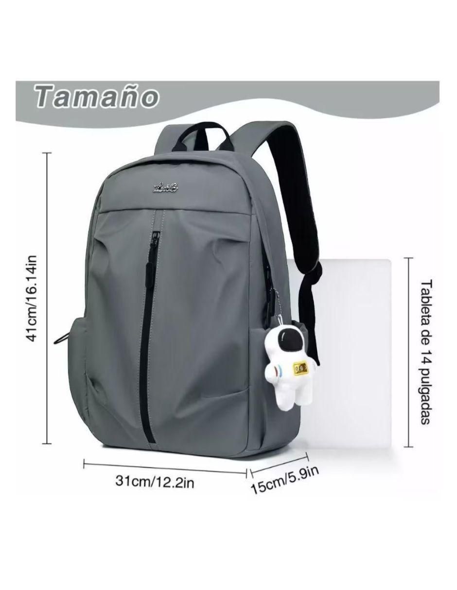 Mochila con portalaptop Universal impermeable unisex 5