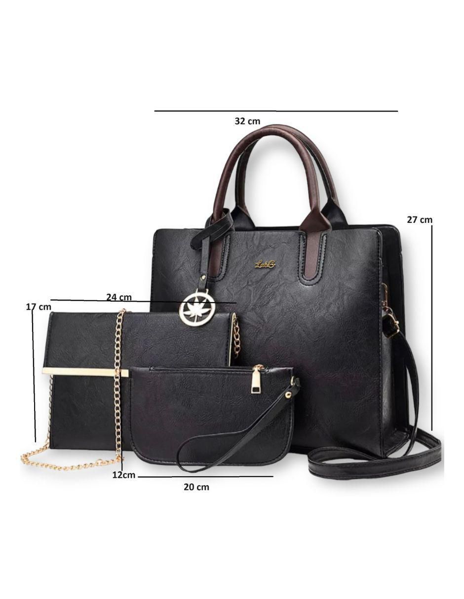 Bolsa tote de cuero para mujer 4