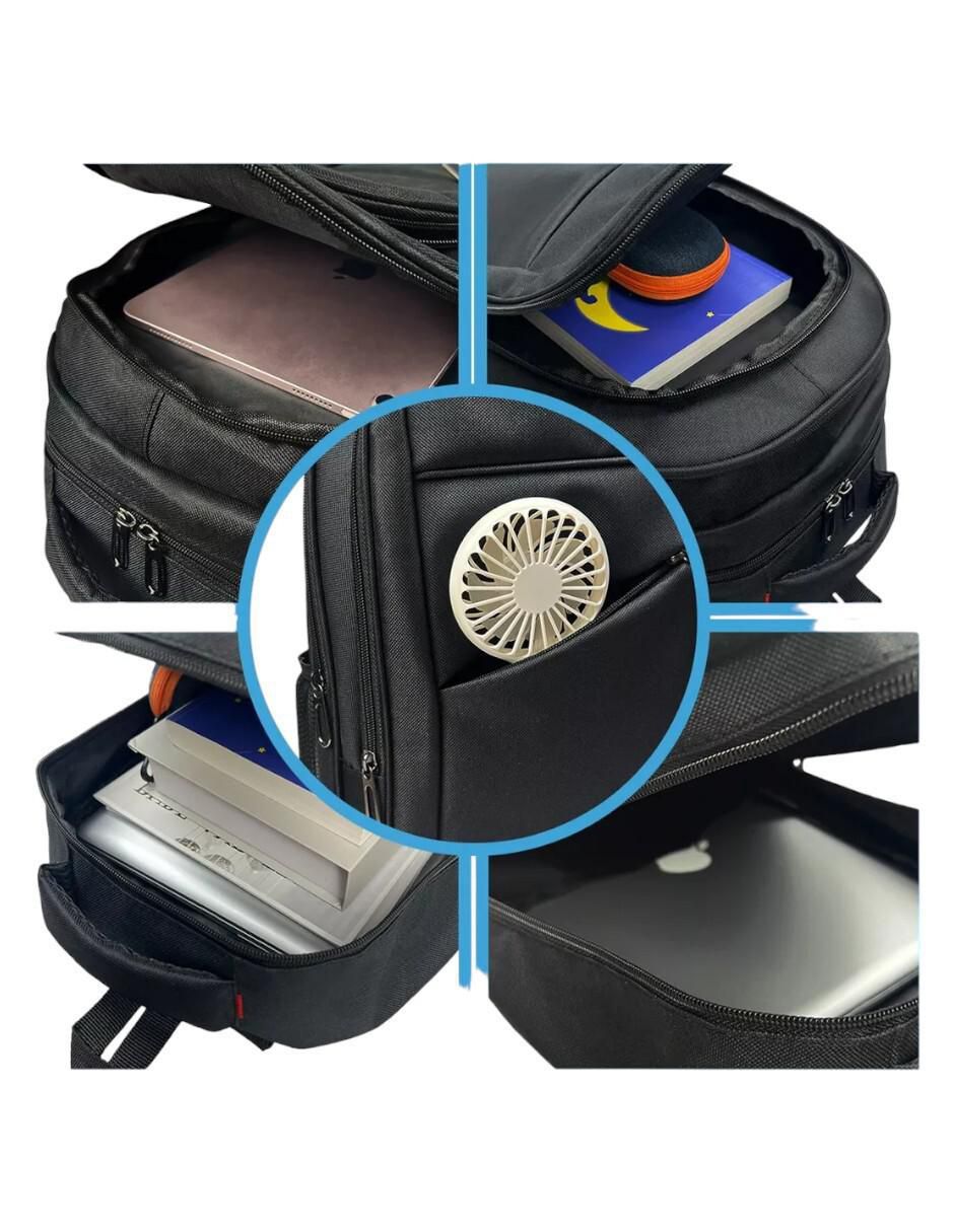 Mochila con portalaptop impermeable unisex 2