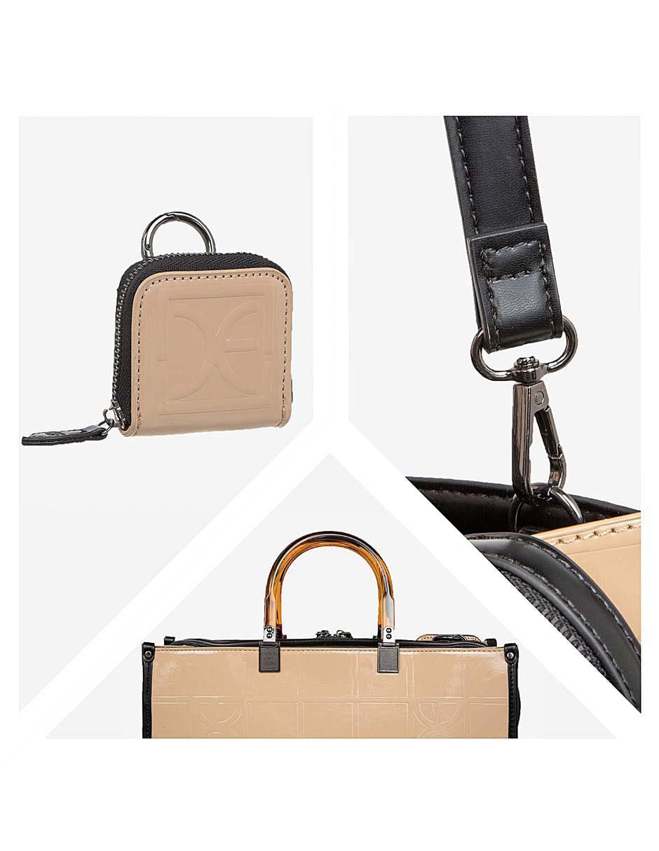 Bolsa satchel Folganig para mujer 6
