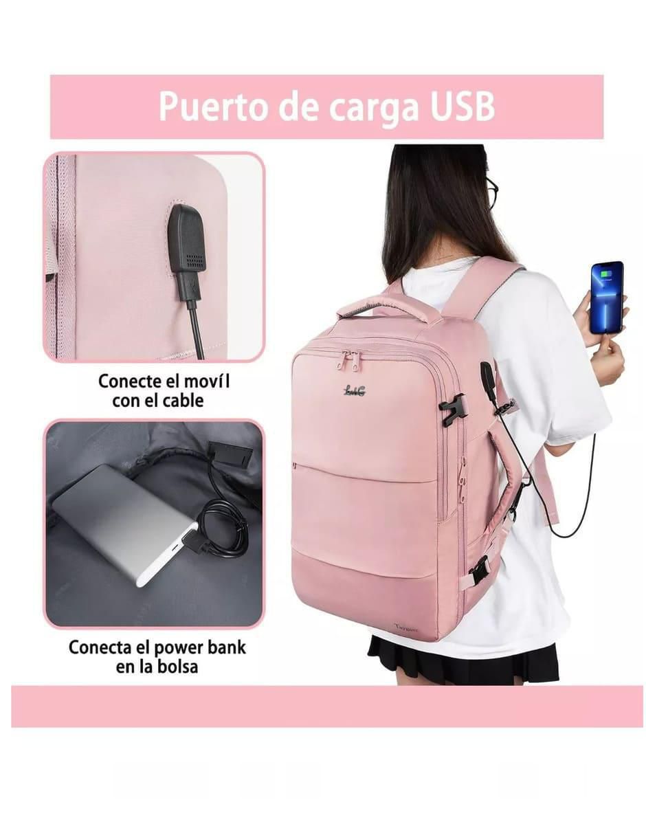 Mochila para viaje Lisa impermeable unisex 2