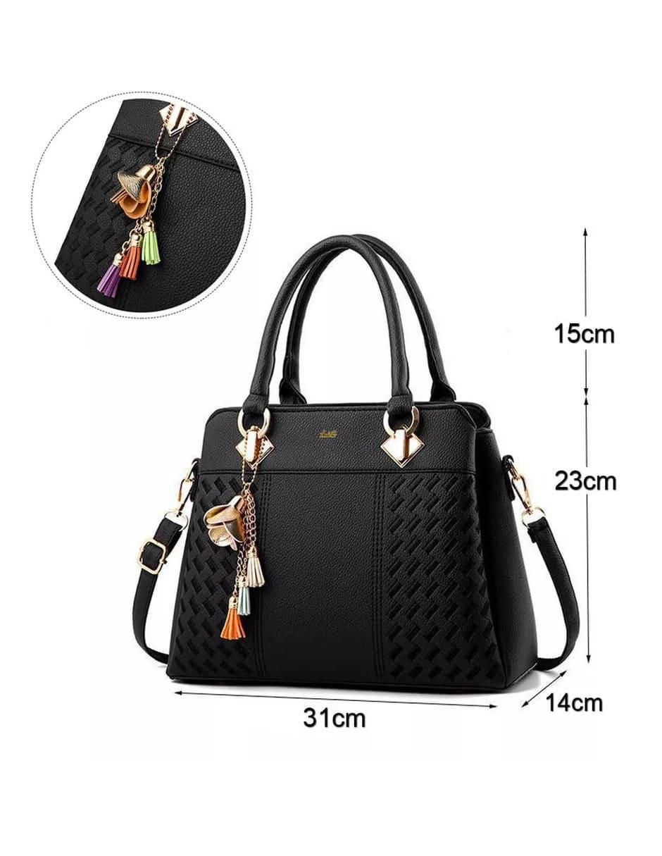 Bolsa bandolera de cuero para mujer 2