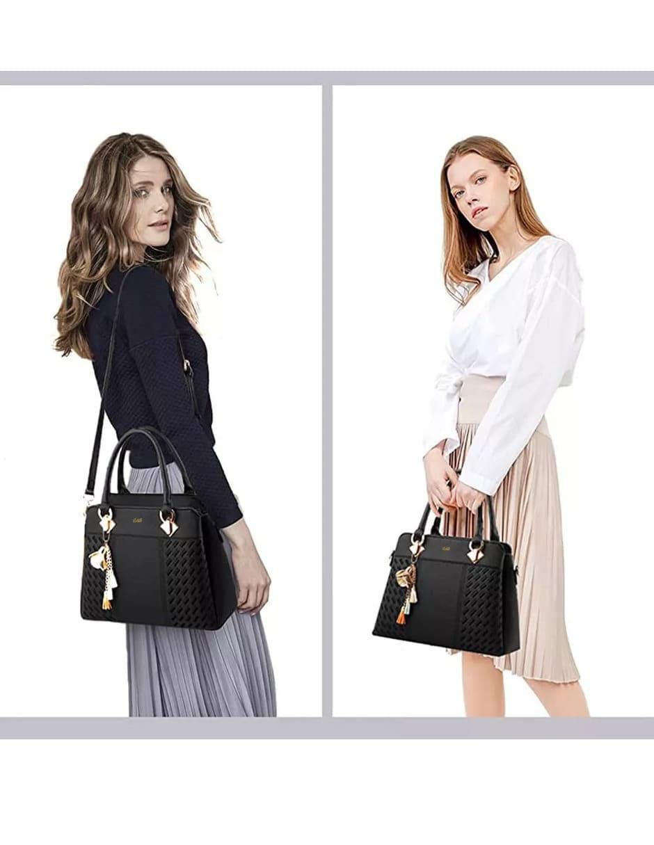 Bolsa bandolera de cuero para mujer 5