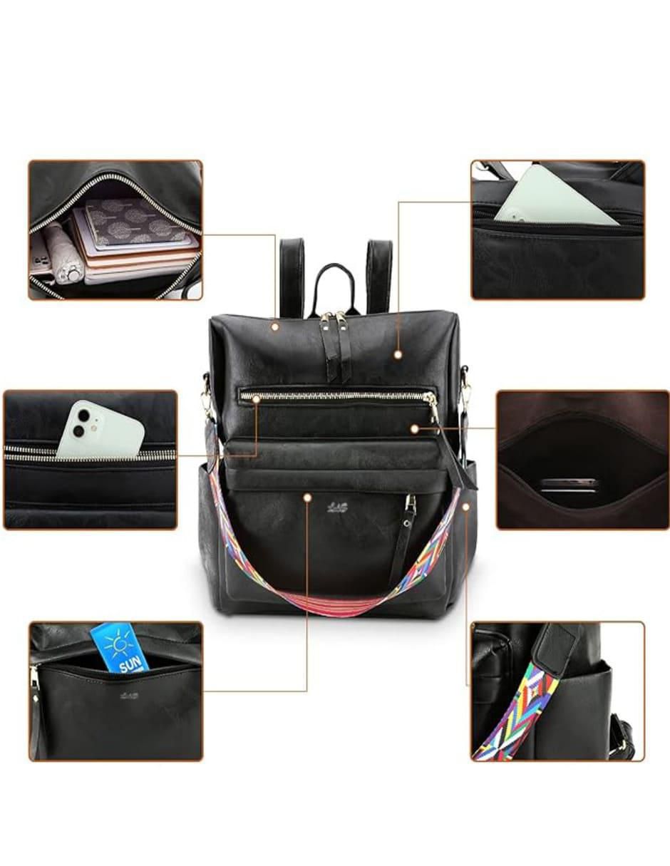 Backpack de cuero para mujer 3
