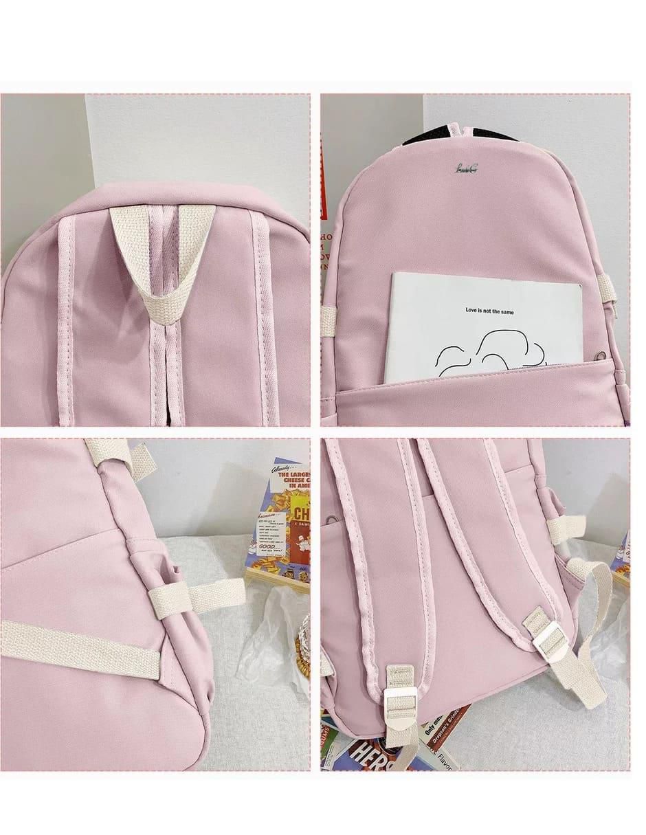 Mochila escolar impermeable unisex 4