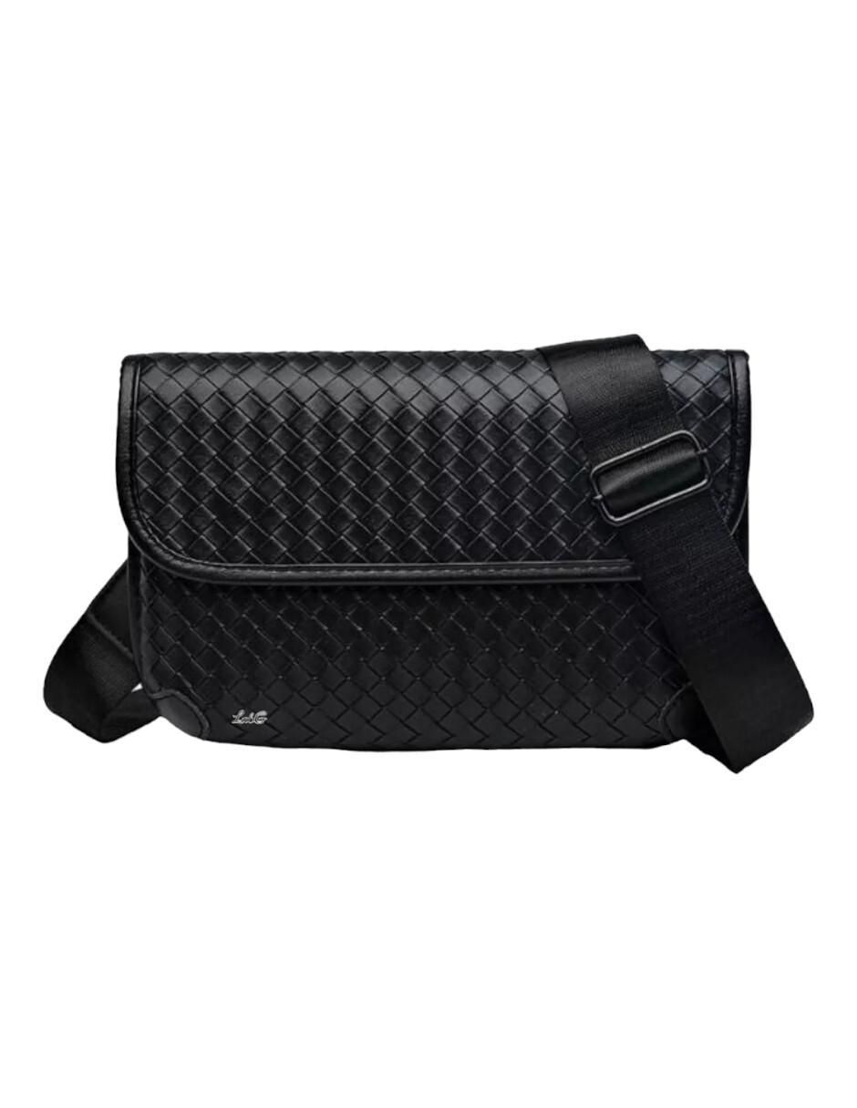 Bolsa bandolera de cuero unisex