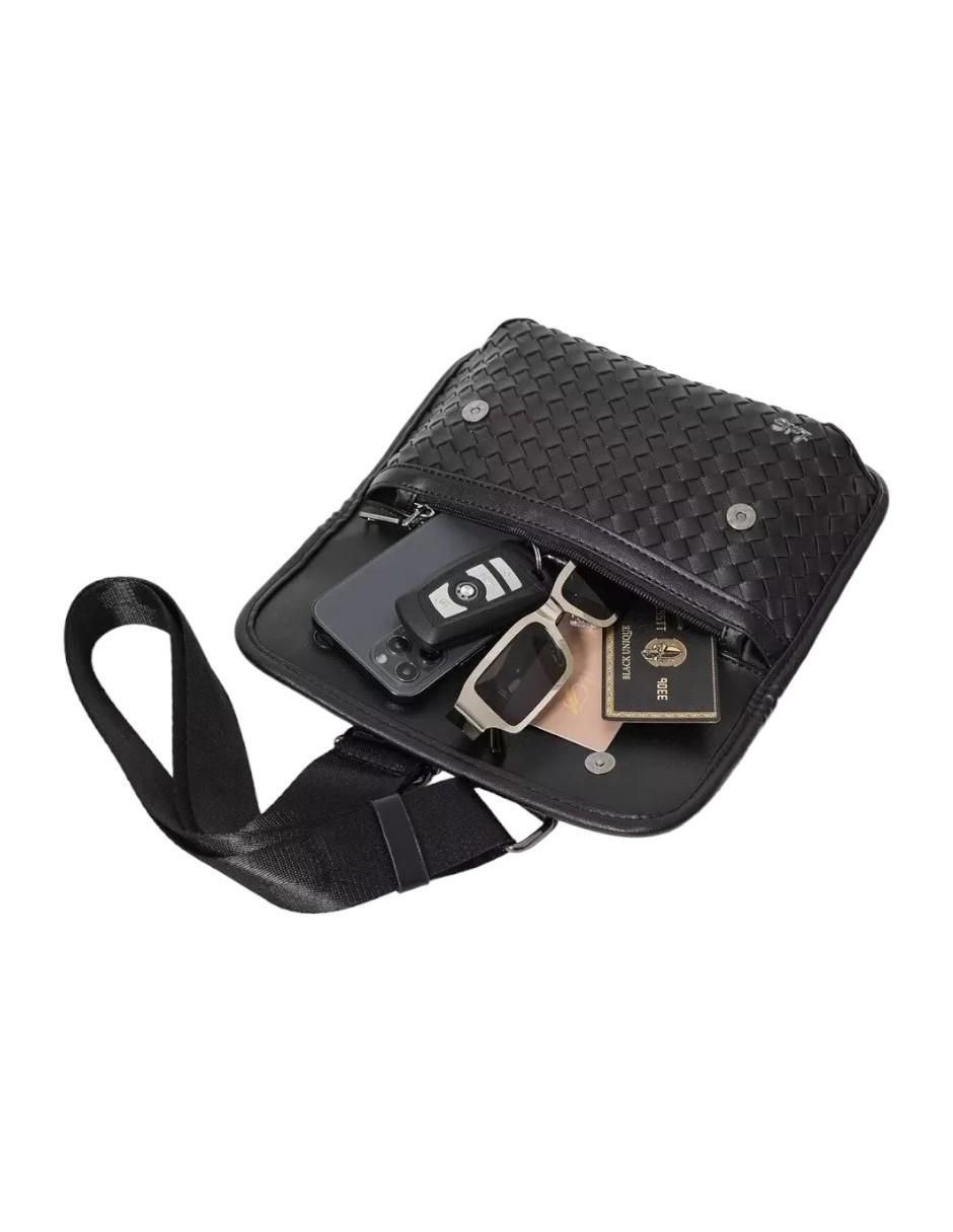 Bolsa bandolera de cuero unisex 4