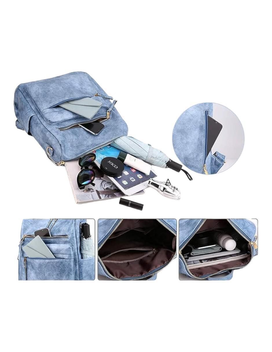 Mochila casual impermeable unisex 2