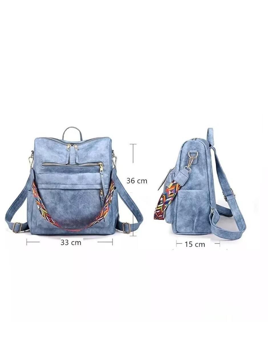 Mochila casual impermeable unisex 5