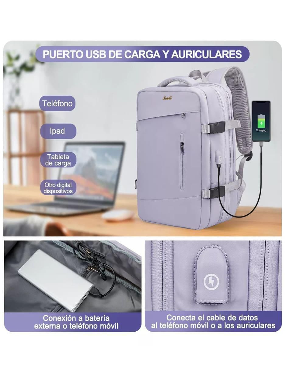 Mochila casual impermeable unisex 2