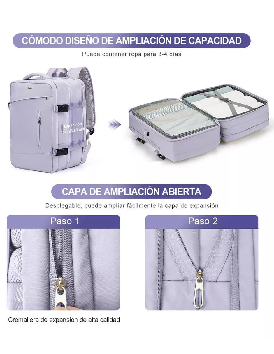 Mochila casual impermeable unisex 5