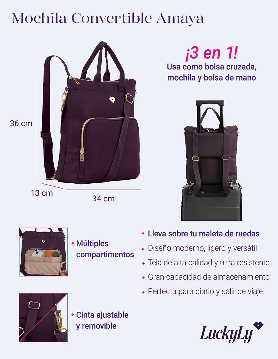 Mochila casual para mujer 8